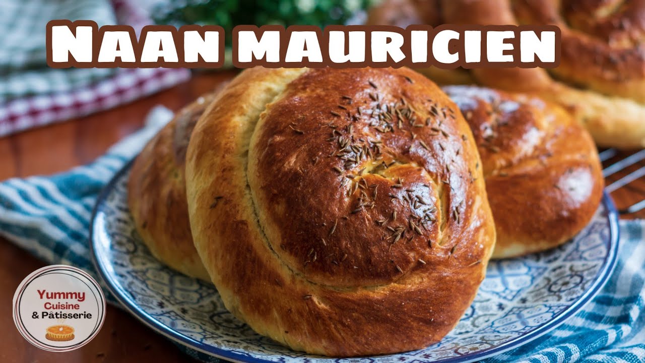 Naan mauricien/ naan au poulet / special ramadan