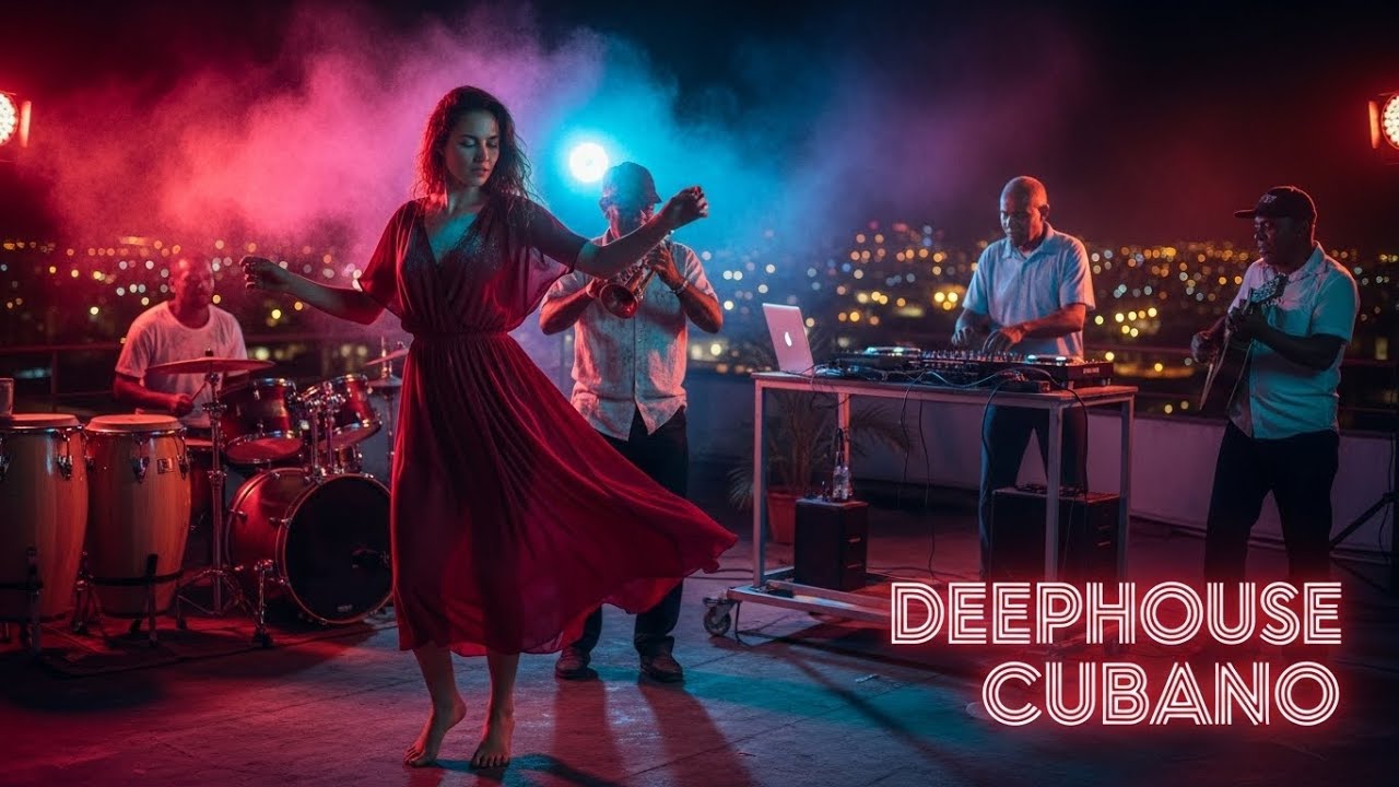 Dark Cuban Rooftop Deep House Sessions | PAUZA, DJ Chus, FNX Omar | Havana Nights #73