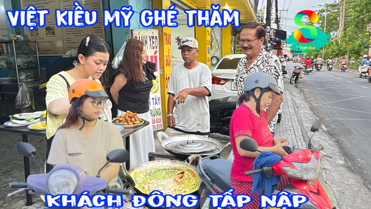 🟢Việt Kiều Mỹ bất ngờ ghé thăm bánh xèo nhí sau 2 năm