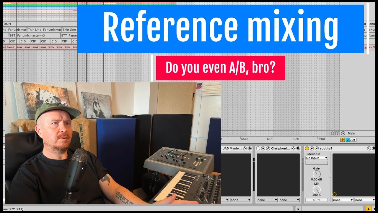 Mixing engineer (John Summit etc) talks about reference mixing. Why ref your mixes / how?