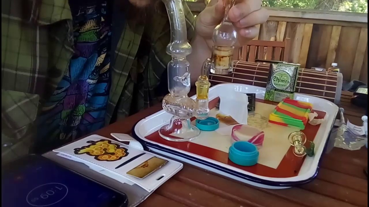 Cannabis Extract Review: Valley Pure Extracts - Purple Thunder Fuck shatter 07/09/2017