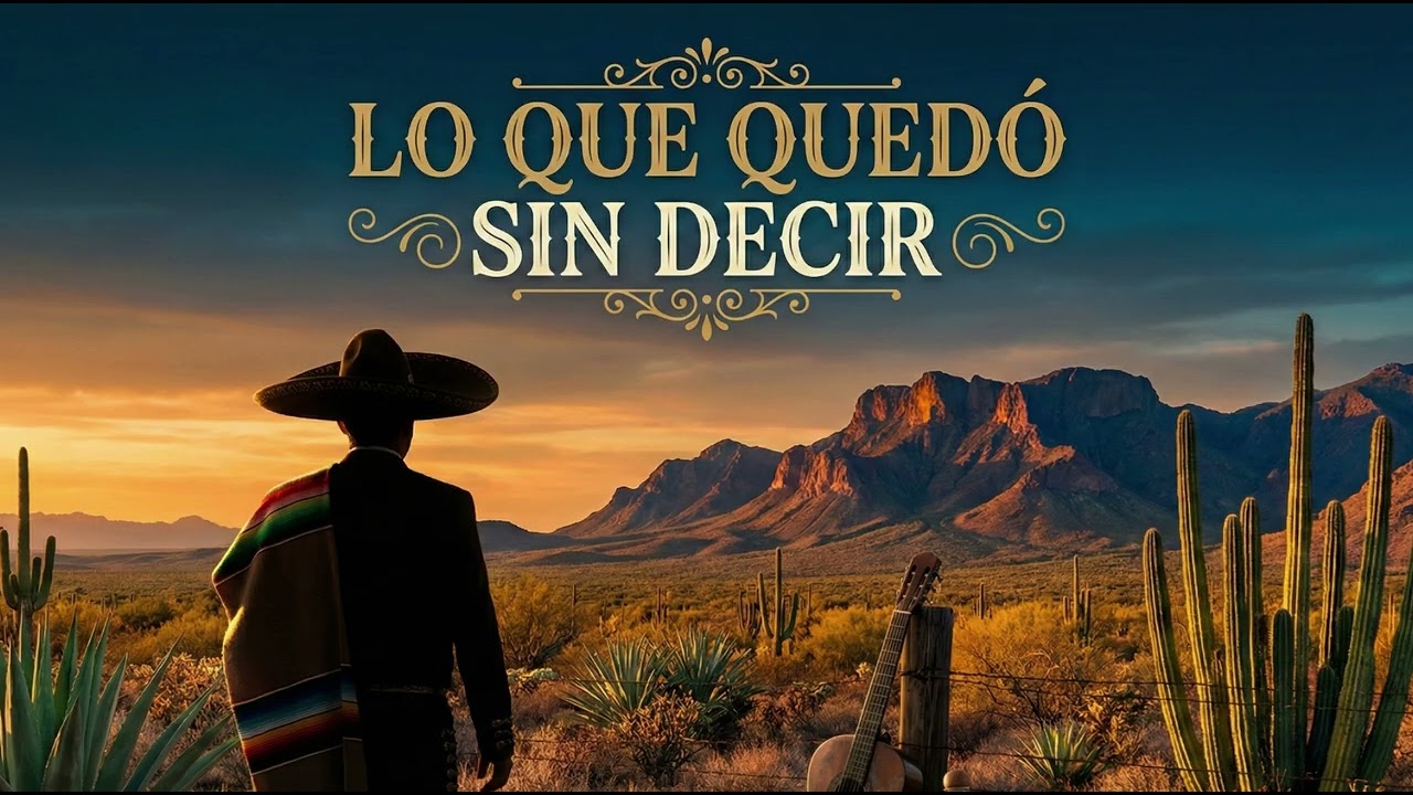 LO QUE QUEDÓ SIN DECIR | Ranchera Mexicana de Dolor y Pérdida 💔