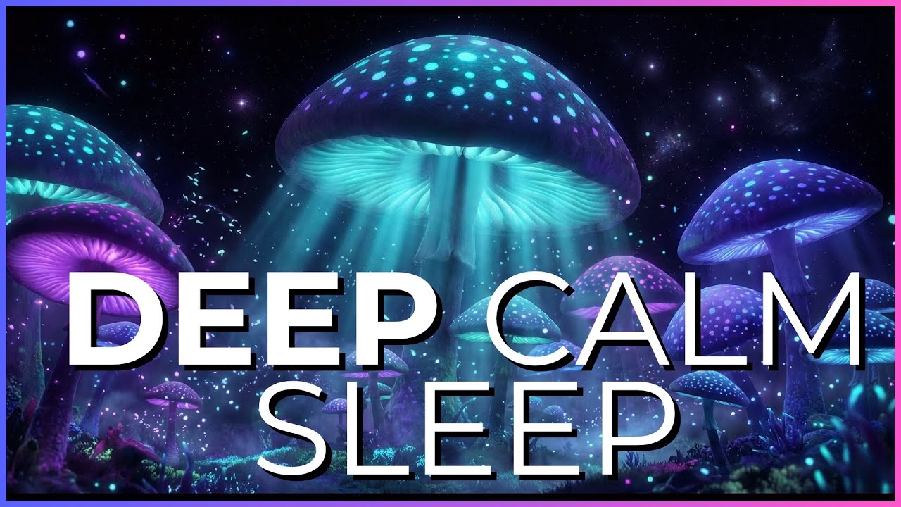 DEEP CALM SLEEP — Fall Asleep Now | Peaceful Sleep Music | Black Screen After 30 Min