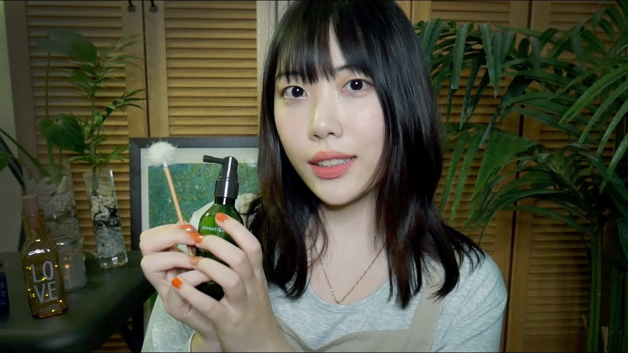 ASMR 숲속 귀청소가게 롤플레이 🌲🌿힐링 수면코스 받고가세요