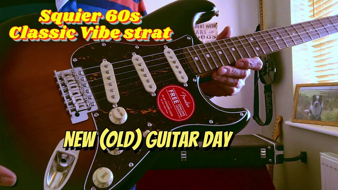 Never been used crafted in China Squier CV 60's stratocaster