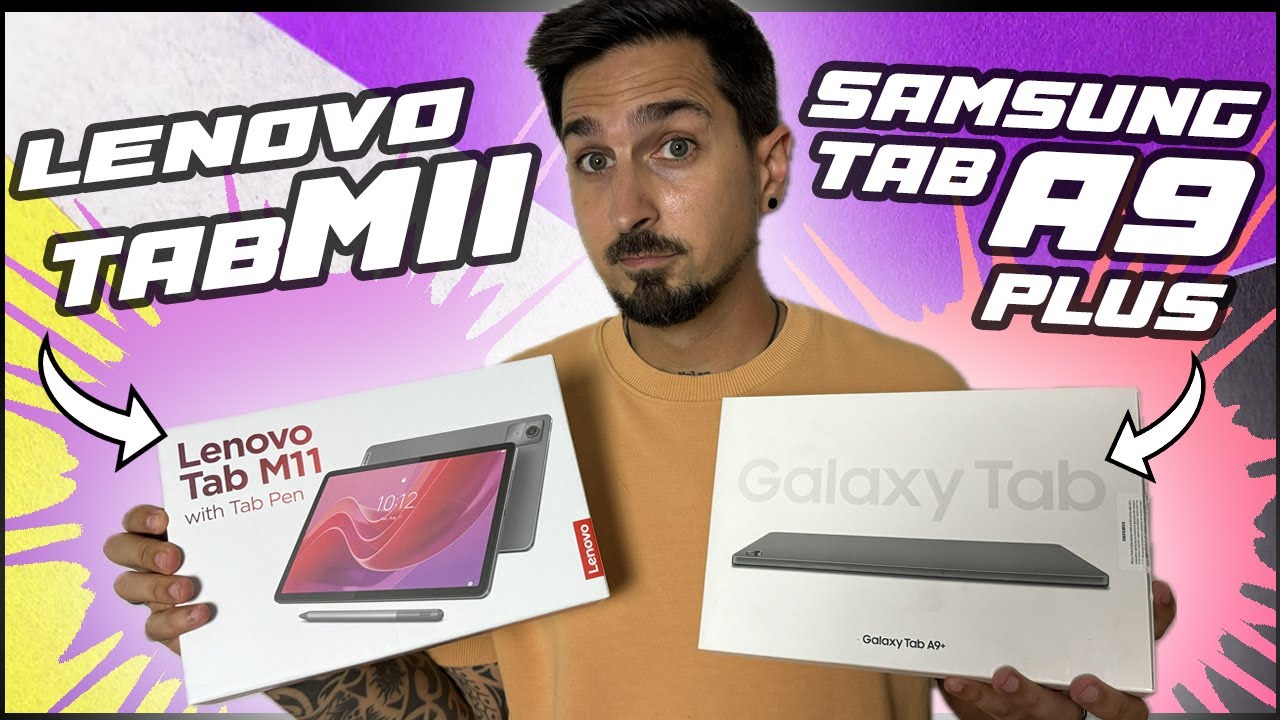 Samsung TAB A9 plus 🔴VS🔴 Lenovo TAB M11 ¿CUÁL ES MEJOR?🔥