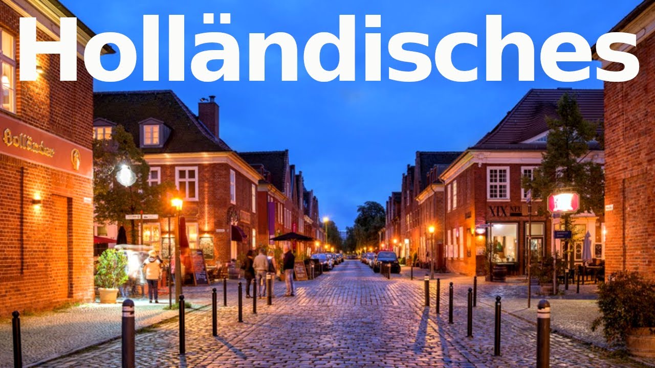 The Dutch Quarter - Potsdam, Germany - Holl&auml;ndisches Viertel Walking Tour 4k 60FPS