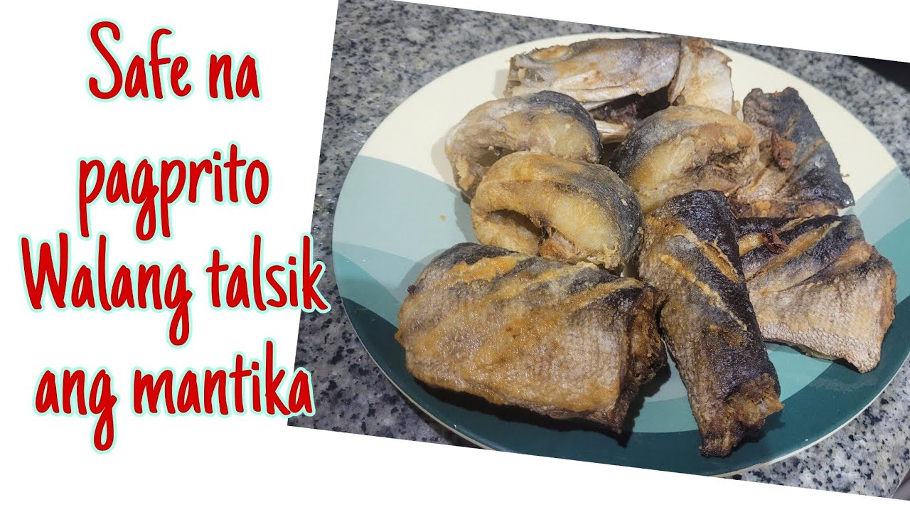 Paano mag prito na walang talsik | Safe na pagrito ng isda | Mantika hindi tulatalsik pag nag prito