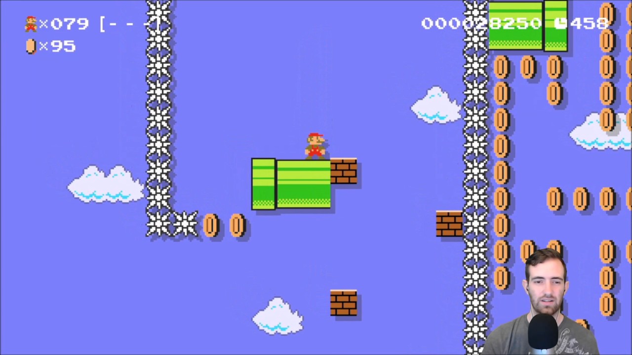 Good Morning Mario #6 - Mario Maker Super Expert Run