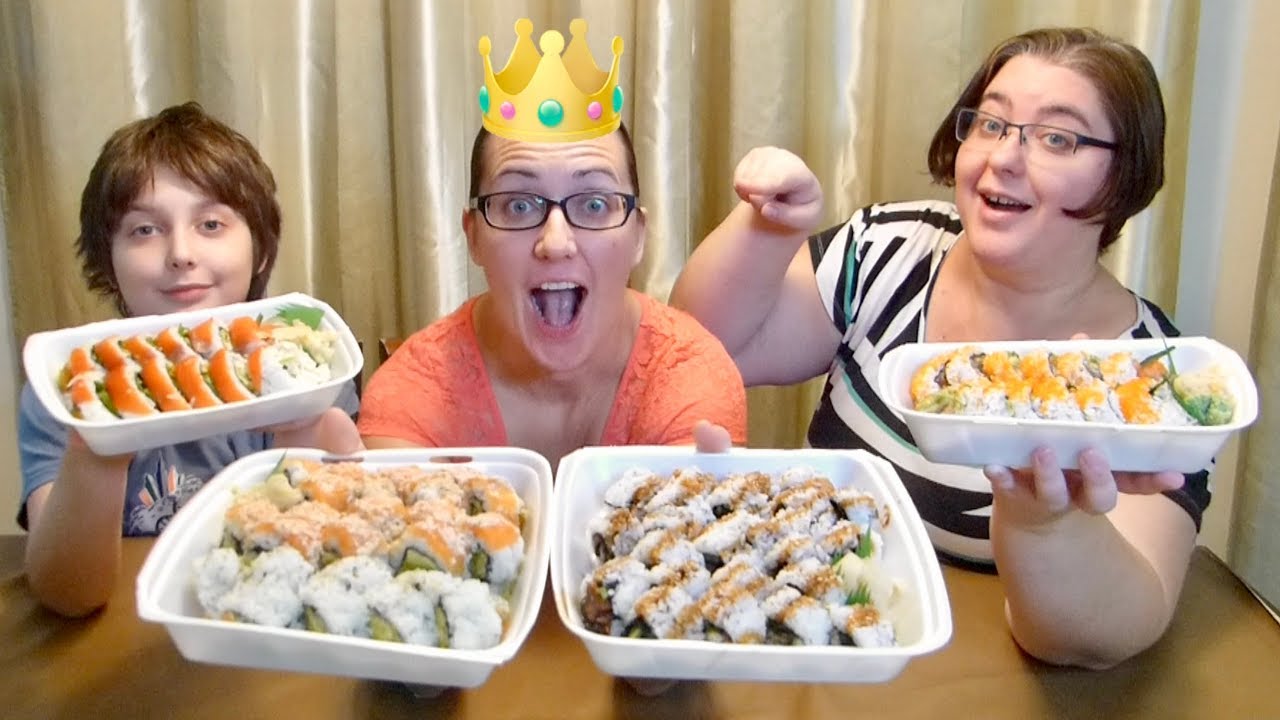 🎉🎉🎉HAPPY BIRTHDAY REGINA 🎉🎉🎉 | Sushi Gay Family Mukbang (먹방) - Eating Show