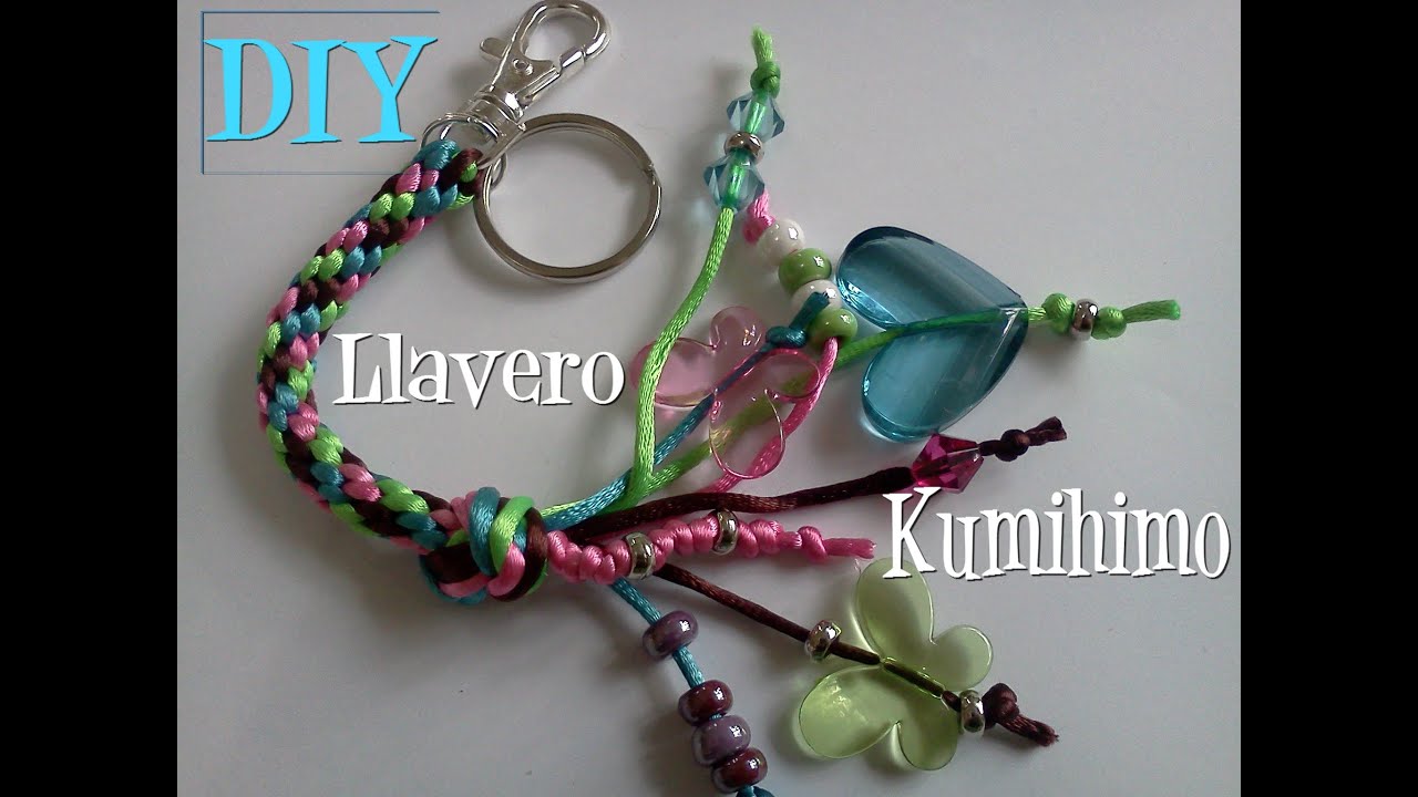 DIY Llavero Kumihimo Tutorial