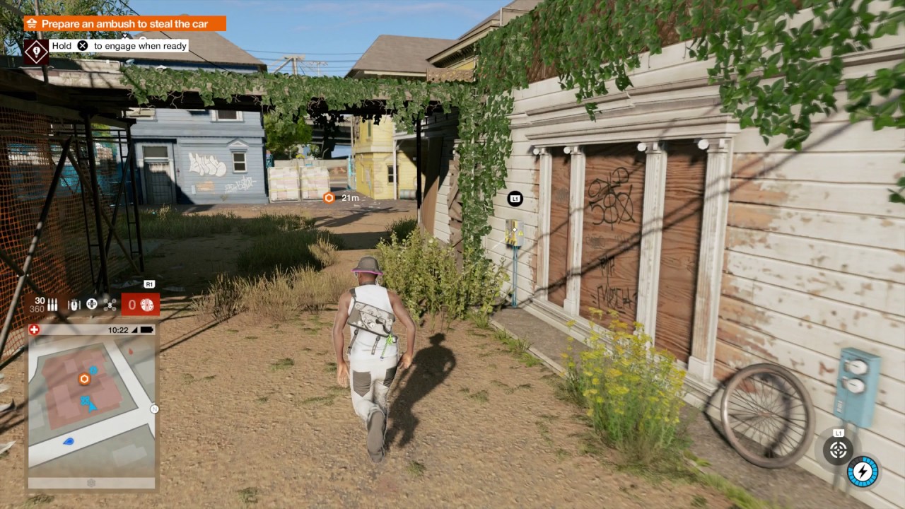 Watch Dogs 2 - $911: Oakland Social Worker Chat, Prepare Ambush, Steal Car & Escape Pursuers PS4 Pro