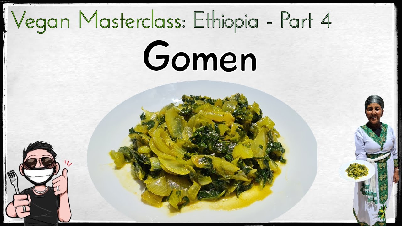 Vegan Ethiopia Episode 4: Gomen (Stewed lettuce / chard)