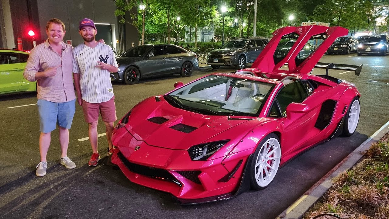 NYC SHUTDOWN! Chasing TheStradman's Custom Lamborghini Aventador to Times Square