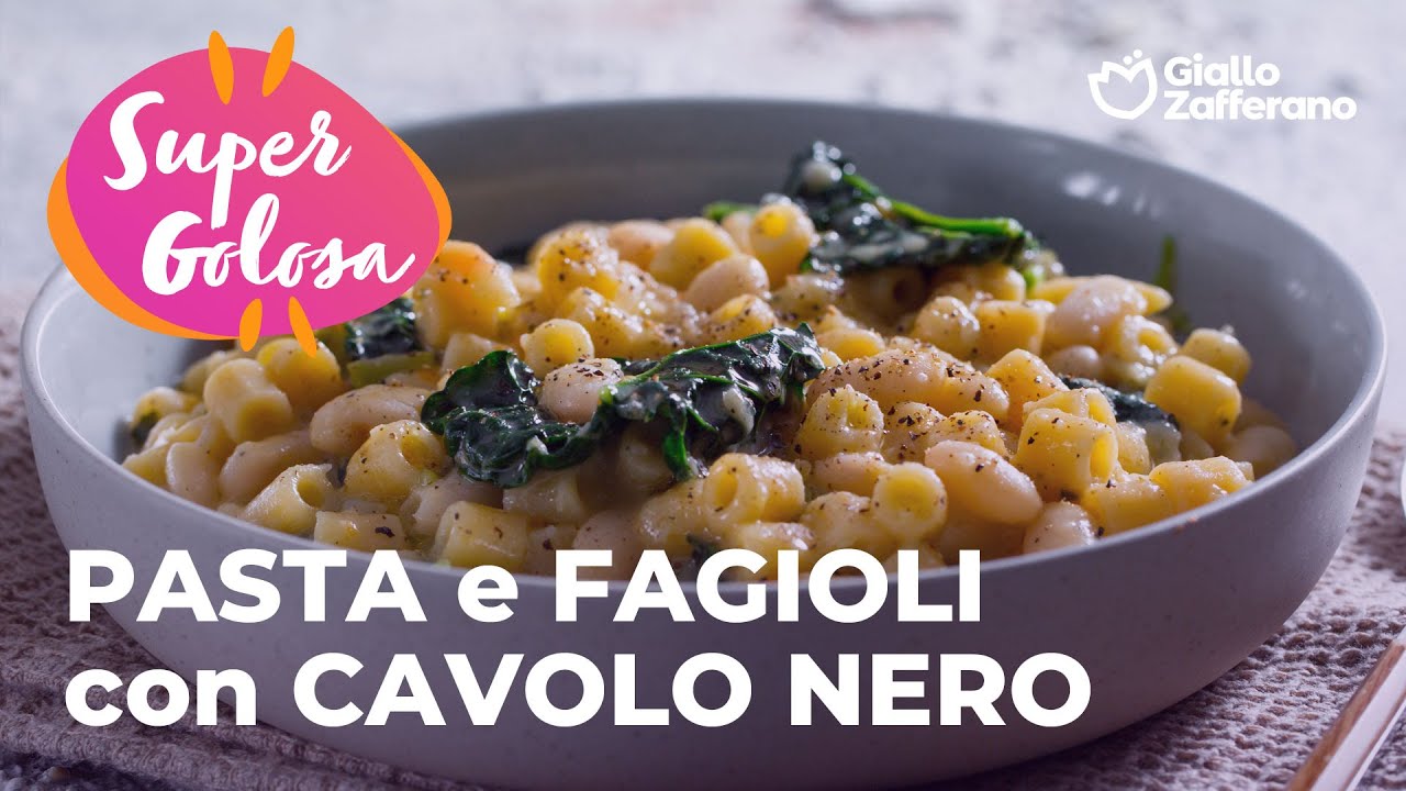 PASTA e FAGIOLI con CAVOLO NERO - il COMFORT FOOD PERFETTO😍🥄🌿