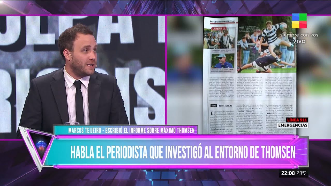 La historia jamás contada de Máximo Thomsen: investigación exclusiva | Caso Báez Sosa
