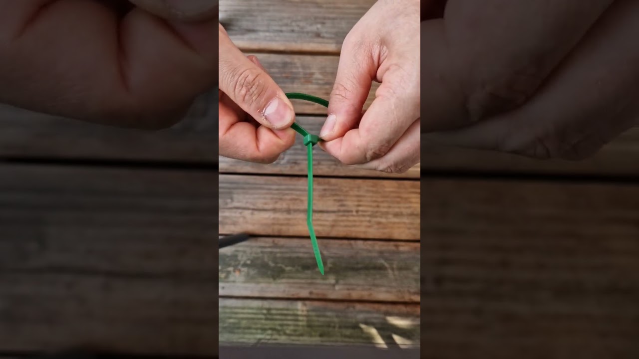 Kabelbinder &ouml;fter benutzen #Kabelbinder #lifehacks #lifehack #shorts #tips