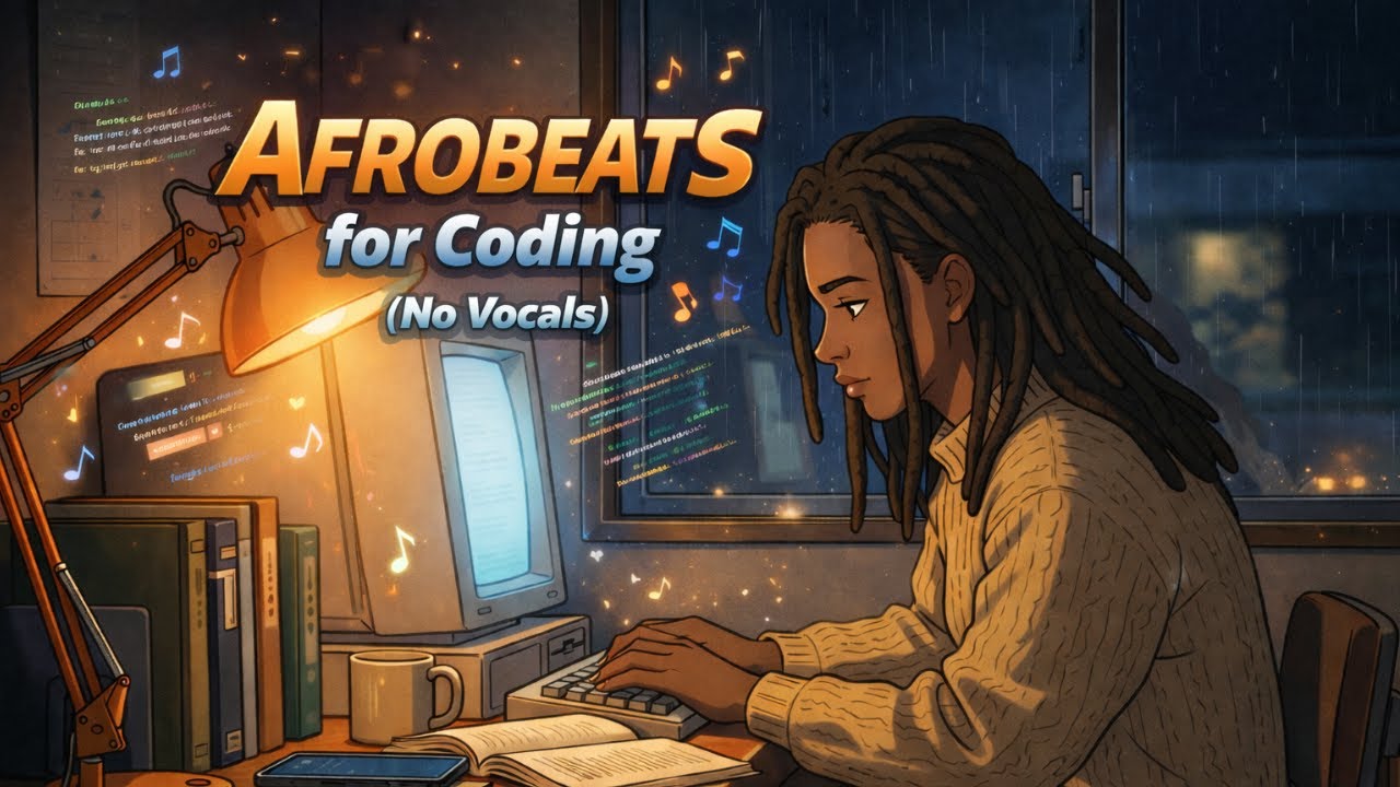 DEADLINE DESTROYER: Afrobeats  coding no vocals | High-Focus Coding Mix 🔥