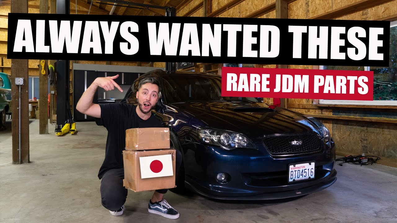 A Subscriber Sent Me JDM Power Folding Mirrors for my Legacy GT Wagon!