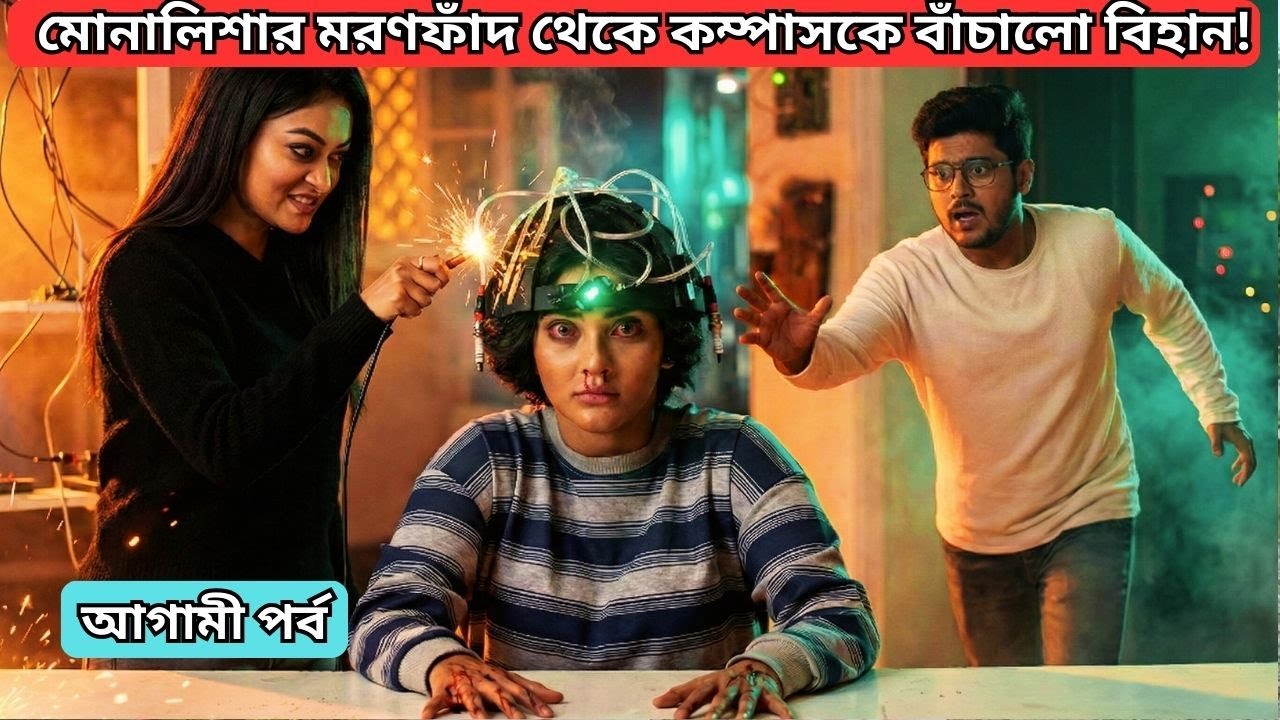 মোনালিসার মরণফাঁদ থেকে কম্পাসকে বাঁচালো বিহান! কম্পাস | compass today review | compass 27 January 26