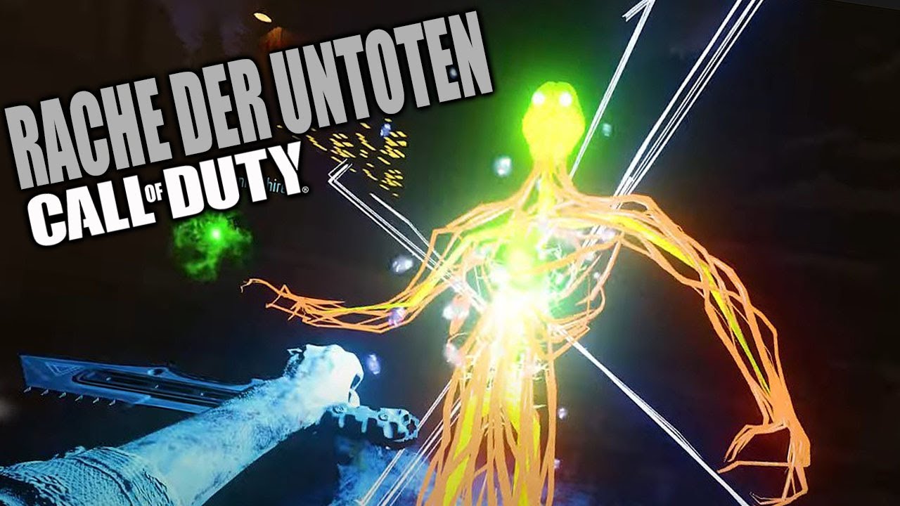 Rache Der Untoten... Крайне запутанная карта (Call of Duty Zombies)
