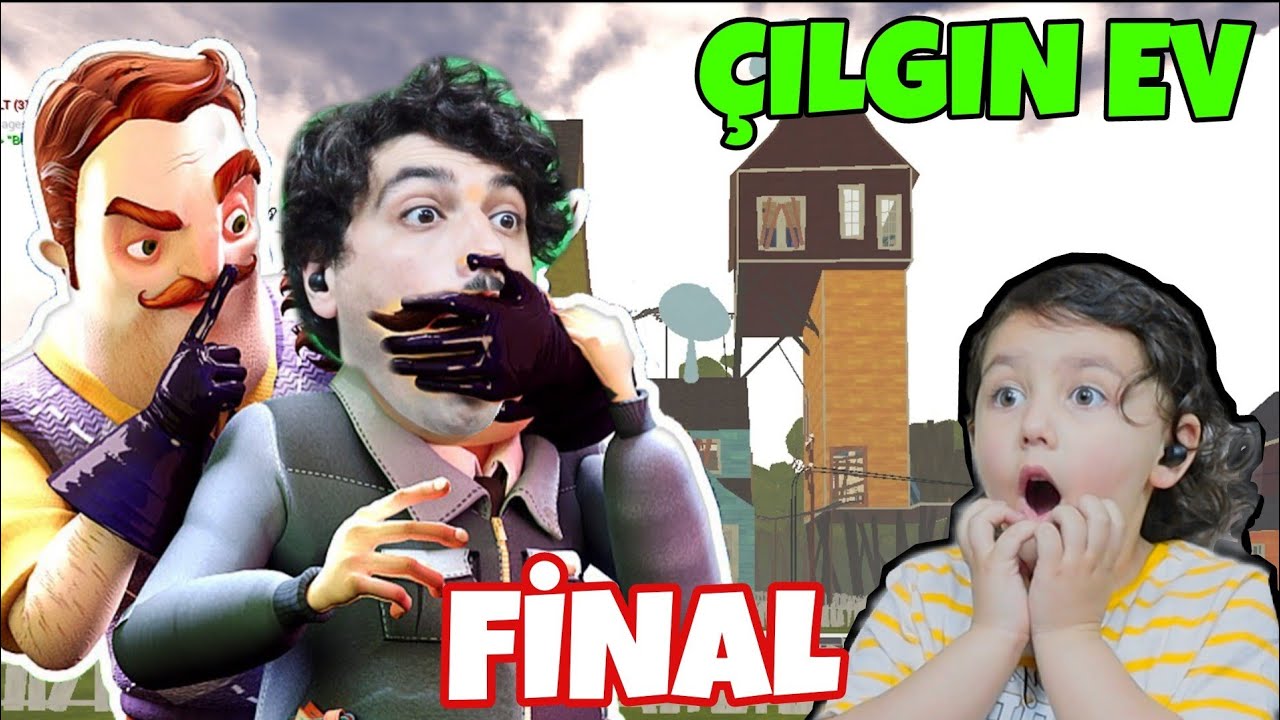 WİLSON BU MEZARLIKTA NE VAR? WİLSON ÇILGIN EV FİNAL! | Hello Neighbor Mod