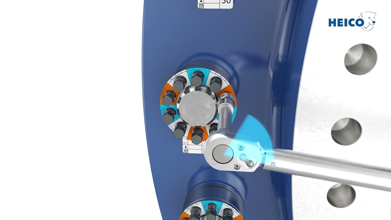Assembly Instruction of a HEICO-TEC® Tension Nut