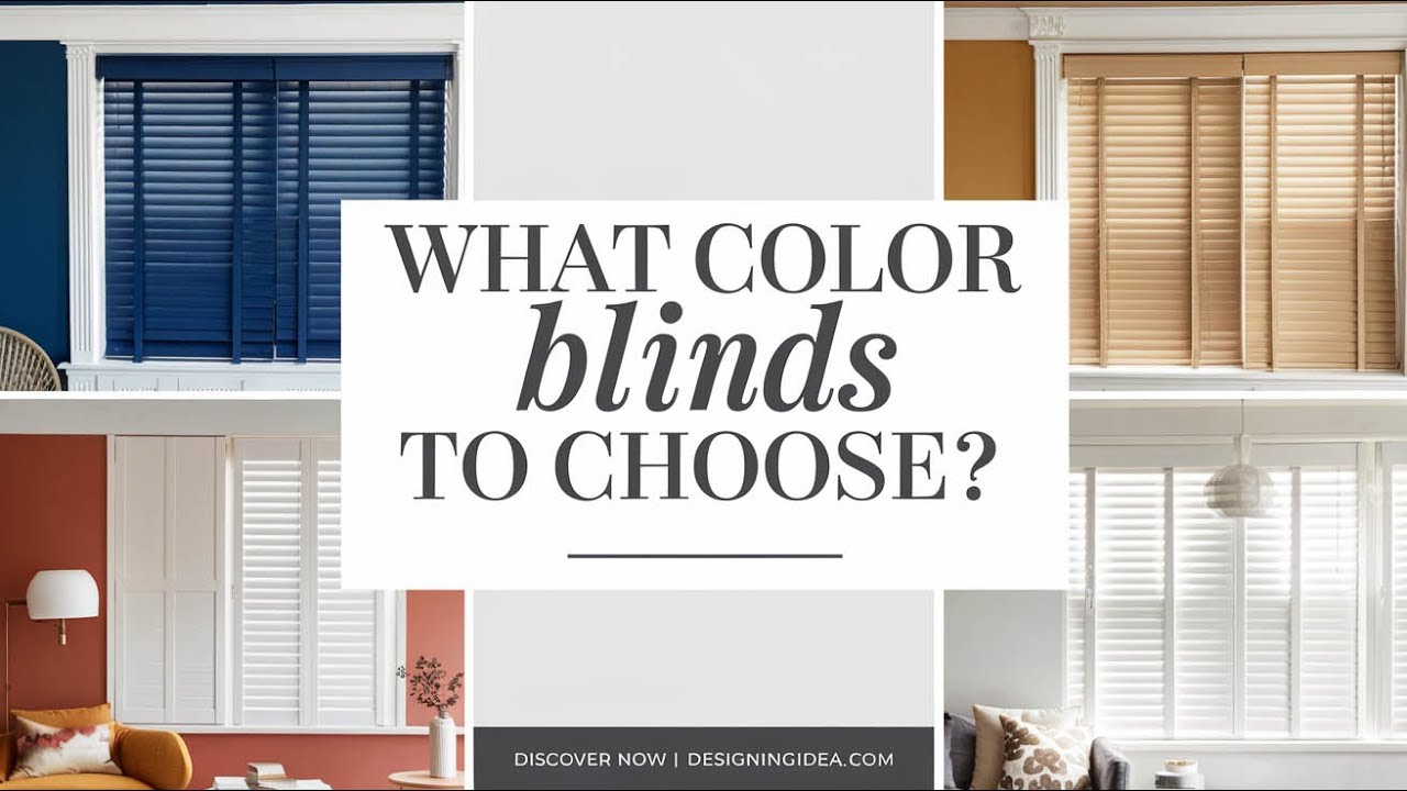 What Color Window Blinds to Choose: Interior Design Tips
