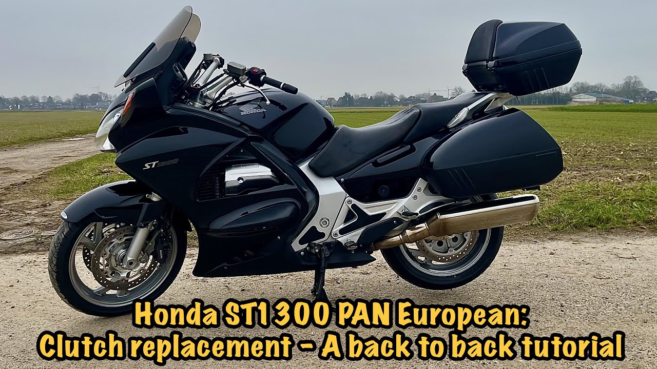 Honda ST1300 PAN European: Clutch replacement - A back to back tutorial