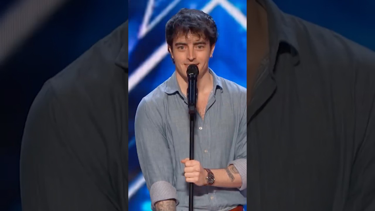 His voice will give you chills 🤩 | #agt #shorts