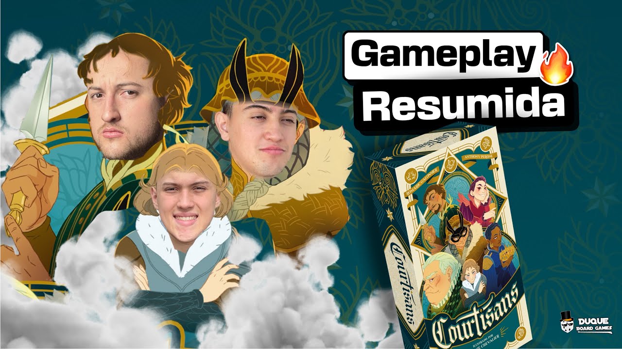 COURTISANS - Gameplay Resumida