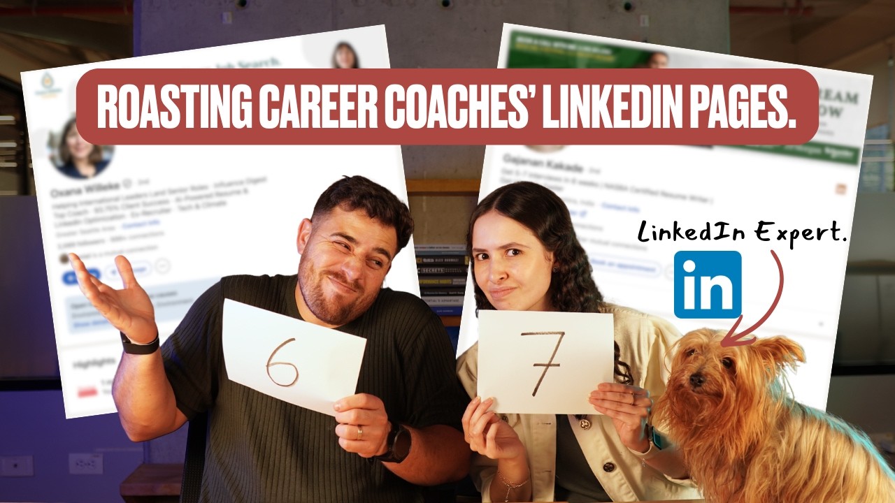 We reviewed 2 Career Coaches’ LinkedIn profiles... Here’s what we’d fix.