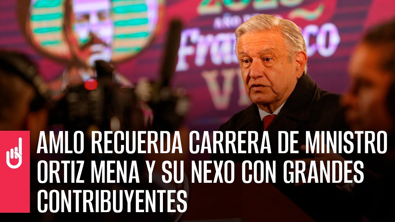 AMLO recuerda carrera de Gutiérrez Ortiz Mena y su nexo con grandes contribuyentes
