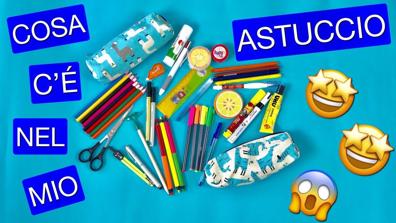 Cosa c'è nel mio astuccio! What's In my Pencil Case! / Salvo