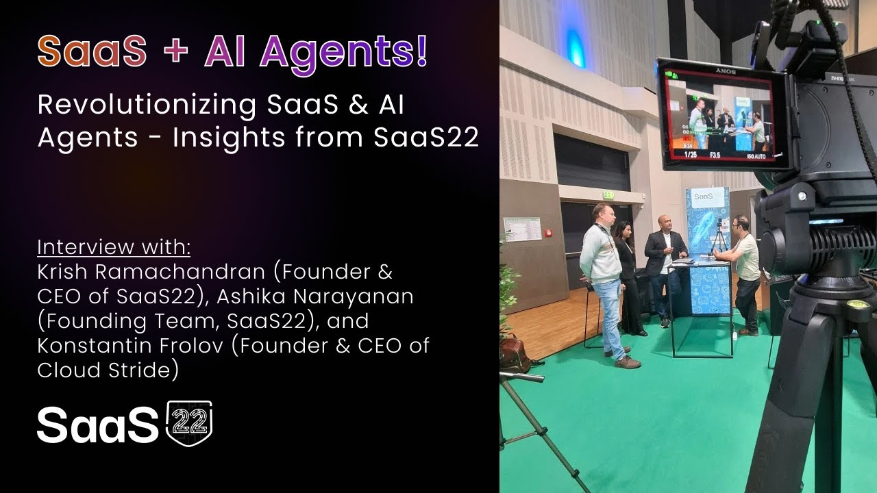 Revolutionizing SaaS & AI Agents | Insights from SaaS22 at CCW2 🚀