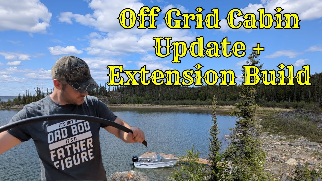 Off-Grid Cabin Update & Extension Plans | DIY Outdoor Shower