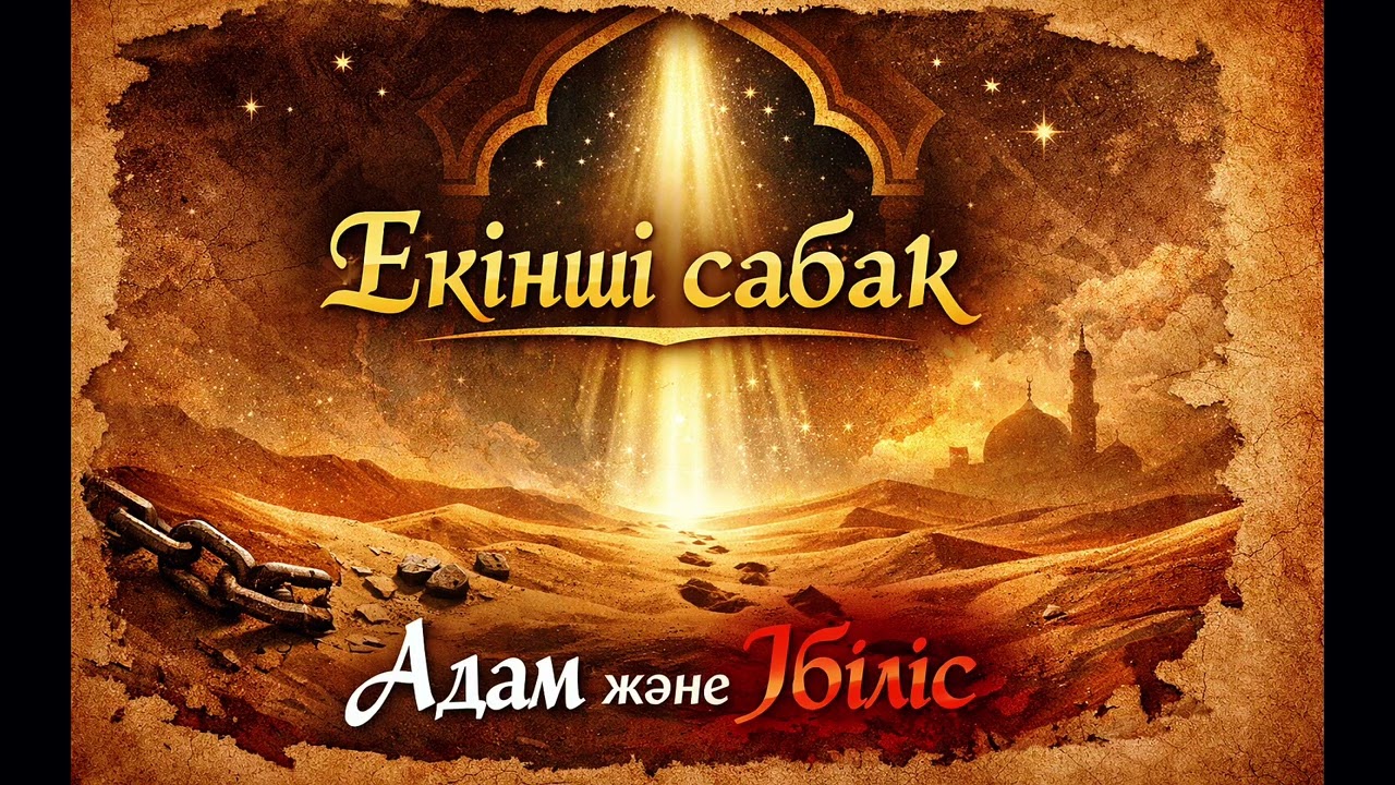 Пайғамбарлар қиссасы/ Адамның жаратылысы және Ібілістің сынағы