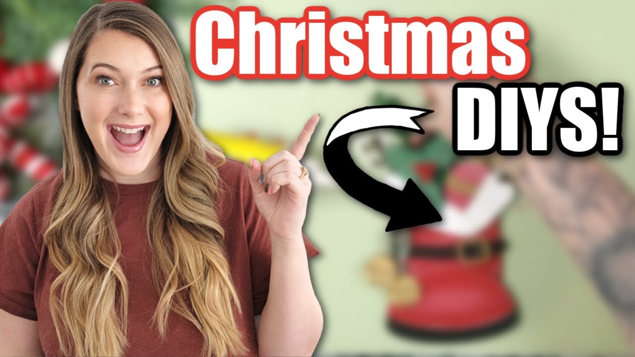 ADORABLE Christmas DIYS You HAVE To Make! | October 2024 Craft Club Tutorial