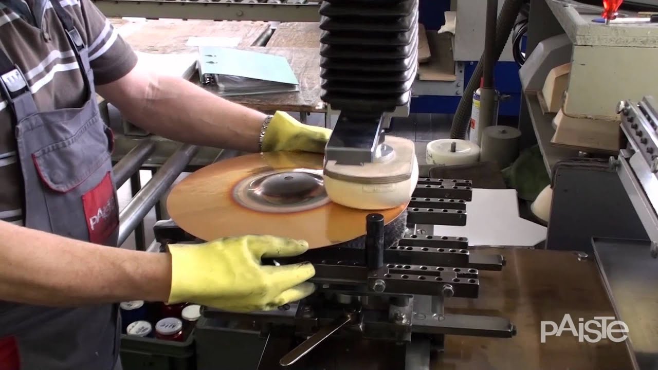 Eloy Casagrande of Sepultura visits Paiste Factory