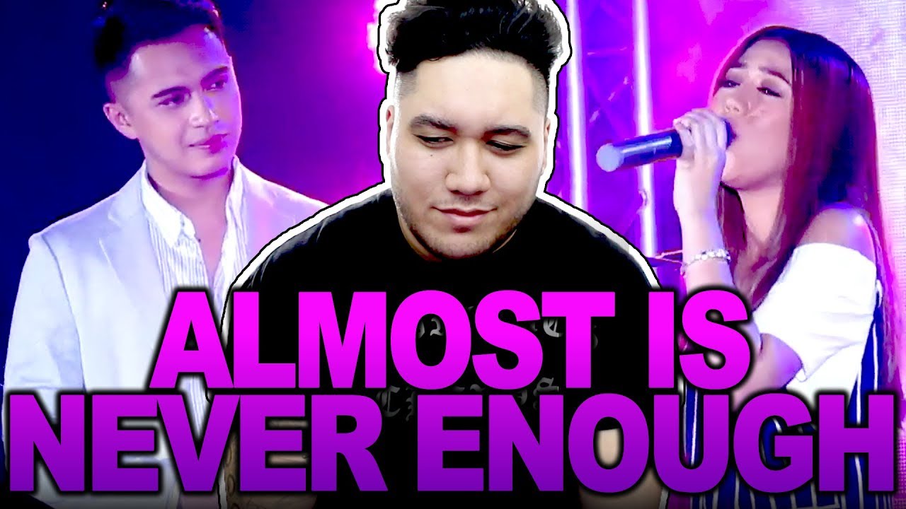 Morissette Amon & Marlo Mortel - Almost Is Never Enough (Songs for Mama) REACTION!!! 