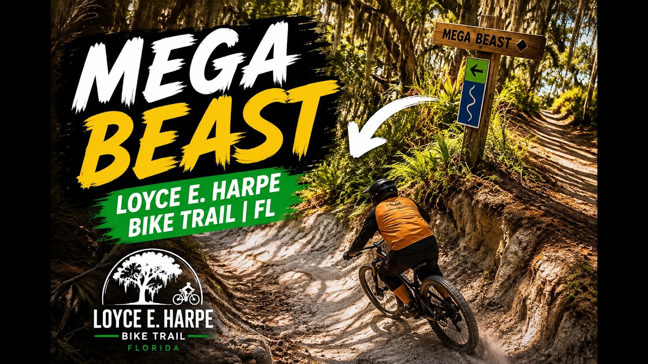 Mega Beast en Loyce E. Harpe Bike Trails. Carters