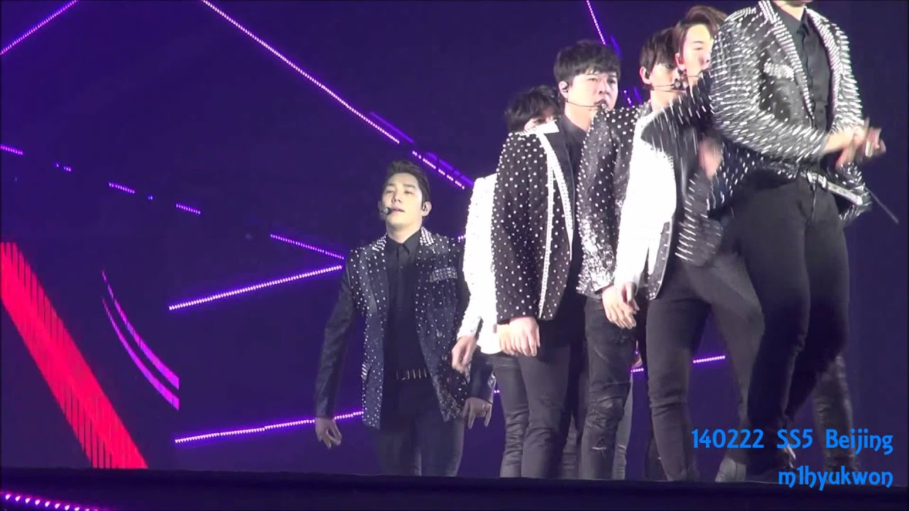 140222 SS5 Beijing Sexy Free&Single kangin Focus