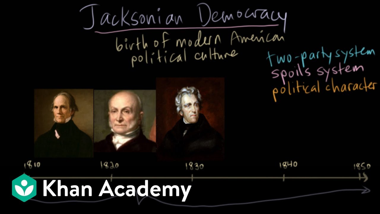 Jacksonian Democracy part 1