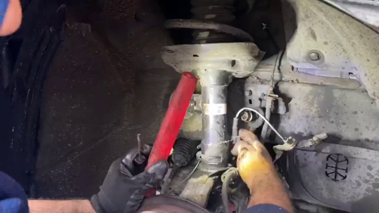 Front Strut assembly removal 9th gen Honda accord