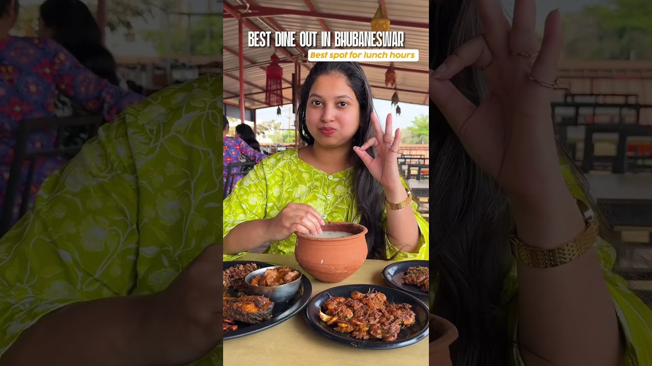 Лучшее место пахалы в Бхубанешваре #odisha #bhubaneswar #food