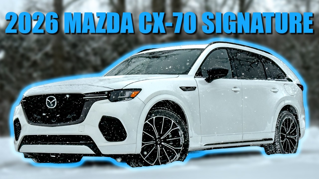 2026 Mazda CX-70 Signature Mild Hybrid Winter Review