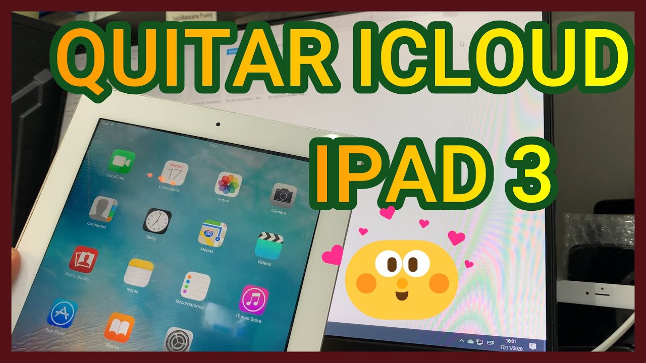 QUITAR ICLOUD IPAD 3 MUY FACIL
