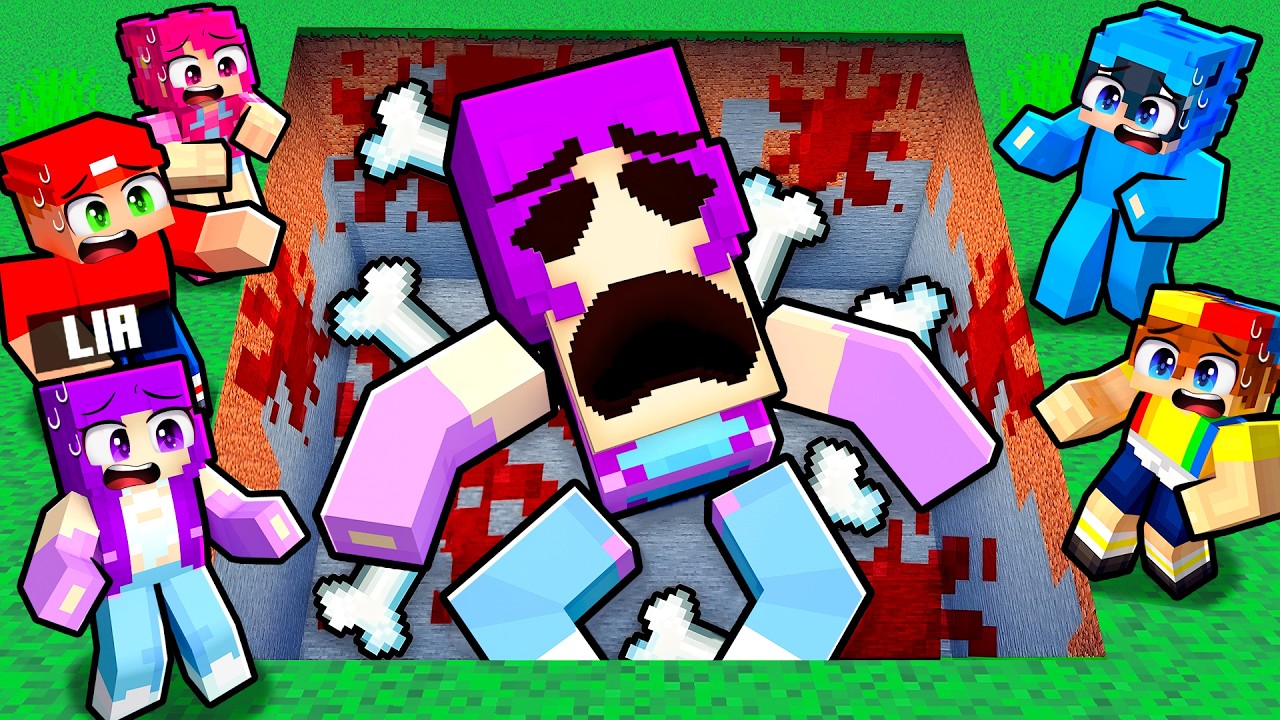 Minecraft'ta KORKUNÇ GÖMÜLÜ LİA BEDENİ BULDUK!