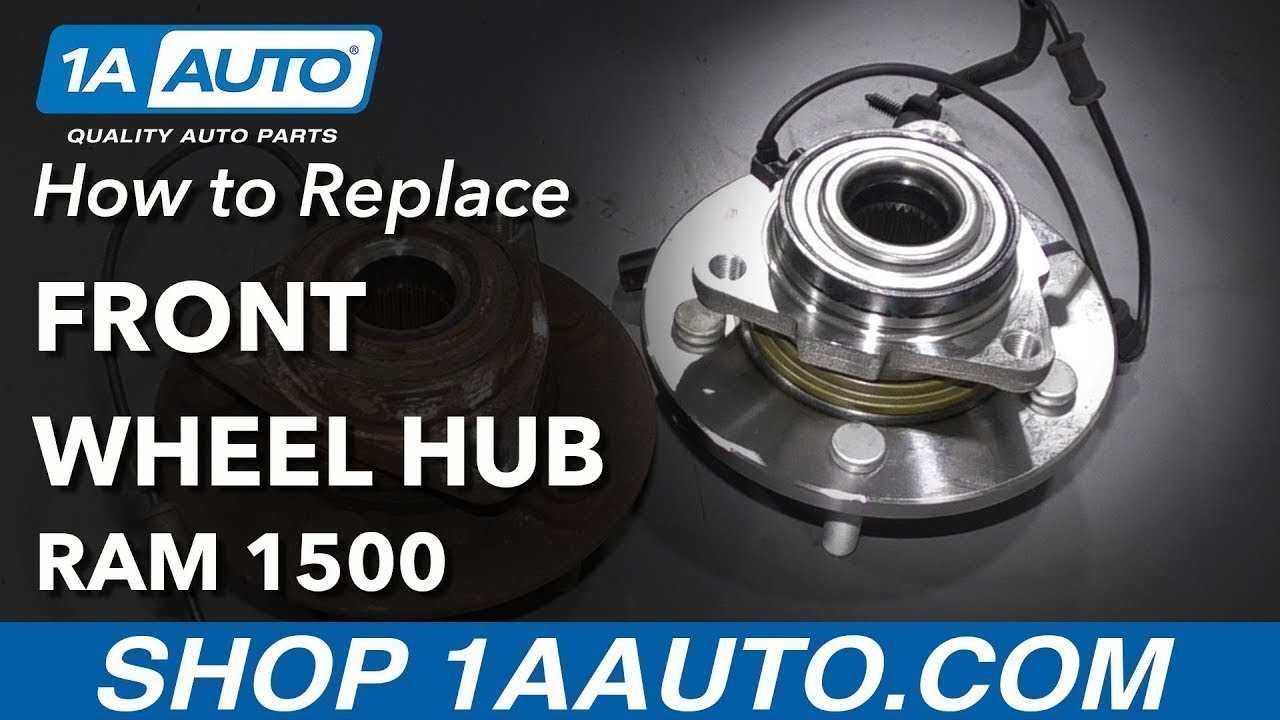 How to Replace Front Wheel Hub 12-17 Ram 1500