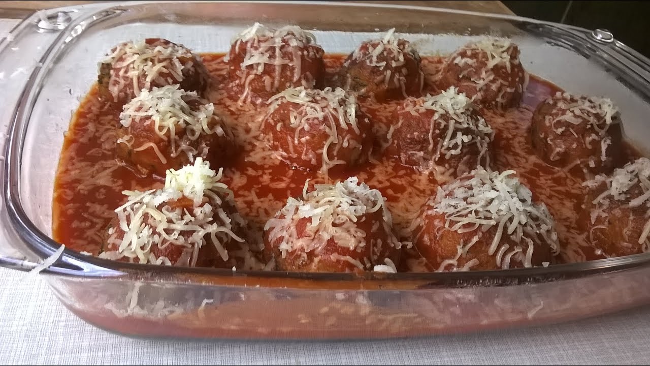 Boulettes de courgette sauce tomate (sans viande)